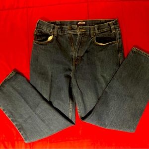 Kirkland Signature Zipper Fly Straight Leg Jeans 34 x 30